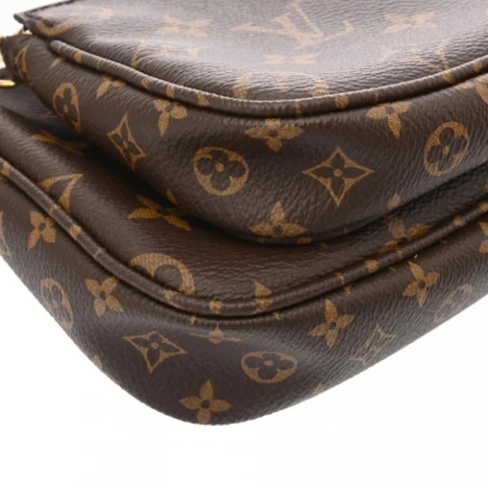 Louis Vuitton Vintage Pre-owned Canvas louis-vuitton-bags Brown Dames