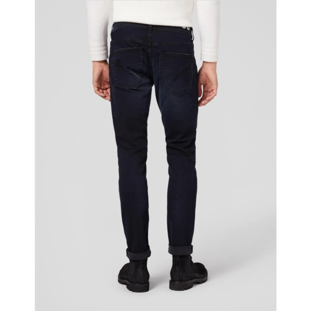 Dondup Donkere Wassing Conner Jeans Blue Heren