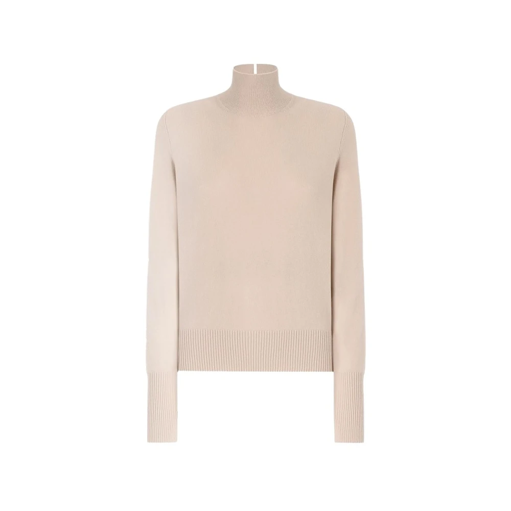 Pinko Donna Beige - Maglione A Mezzo Collo - Knitwear - S - Immagine 6