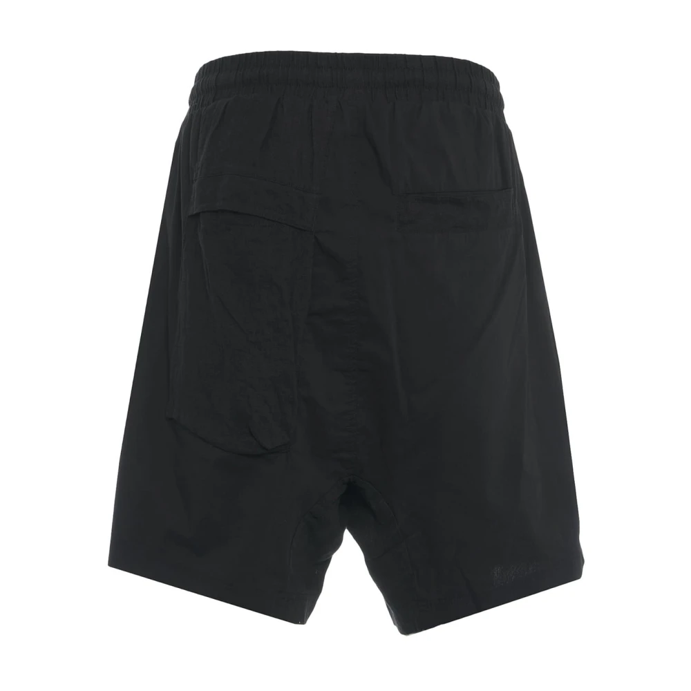 Thom Krom Zwarte Drop Crotch Shorts Black Heren