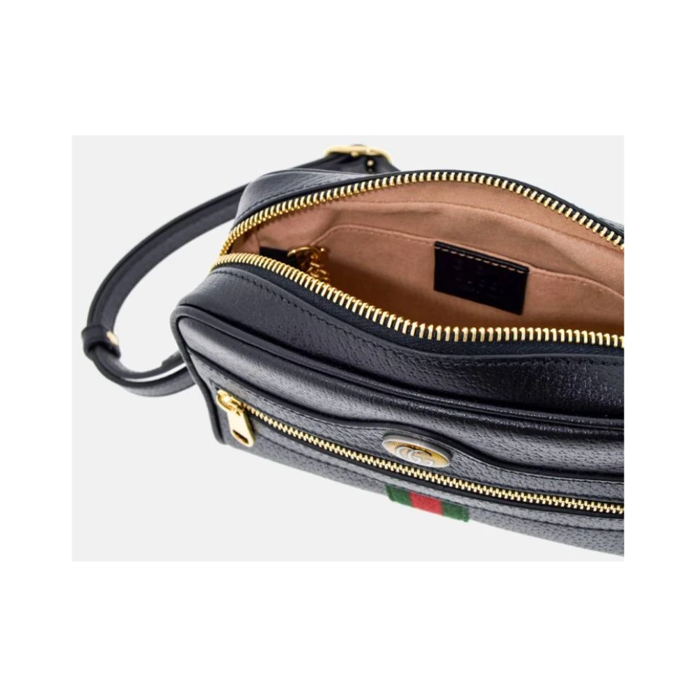 Gucci Ophidia Bandolier Tas Black Dames