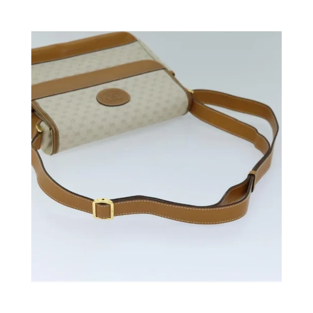 Gucci Vintage Pre-owned Plastic gucci-bags Beige Dames