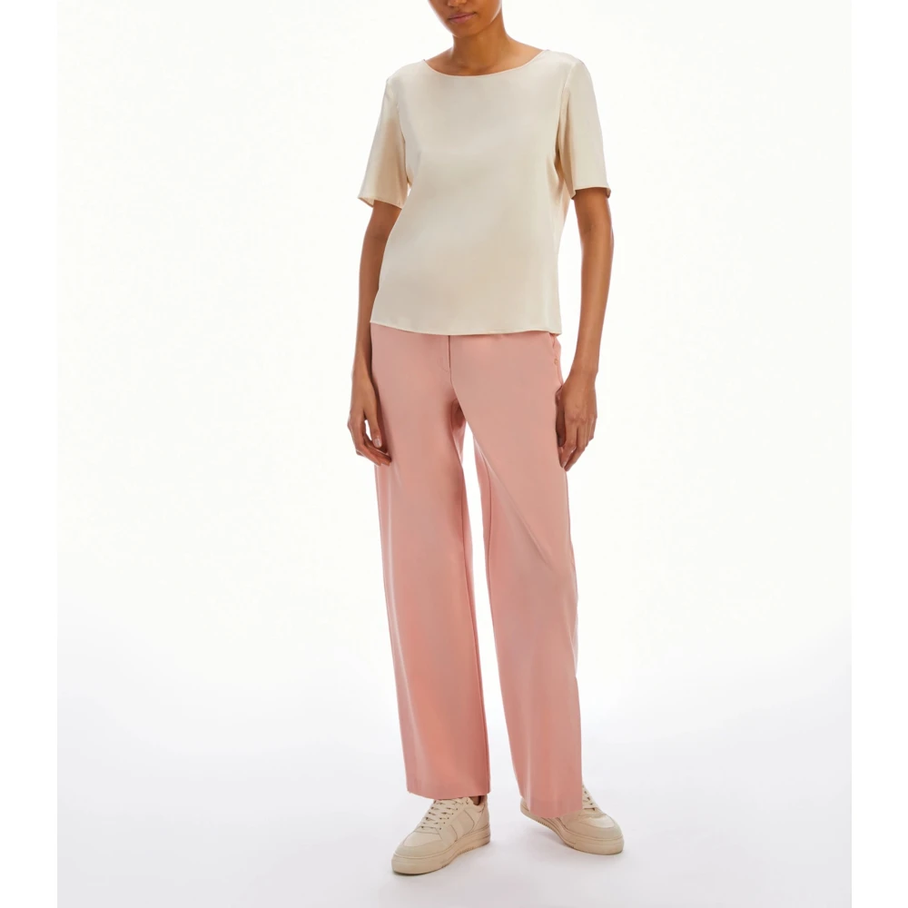 Pennyblack Zijden Satijnen Blouse Foggia Beige Dames