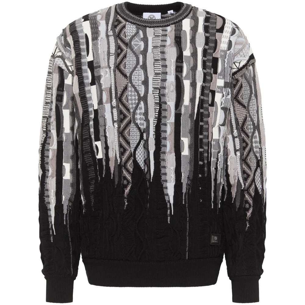 Carlo colucci Diamant gebreide trui Multicolor Heren