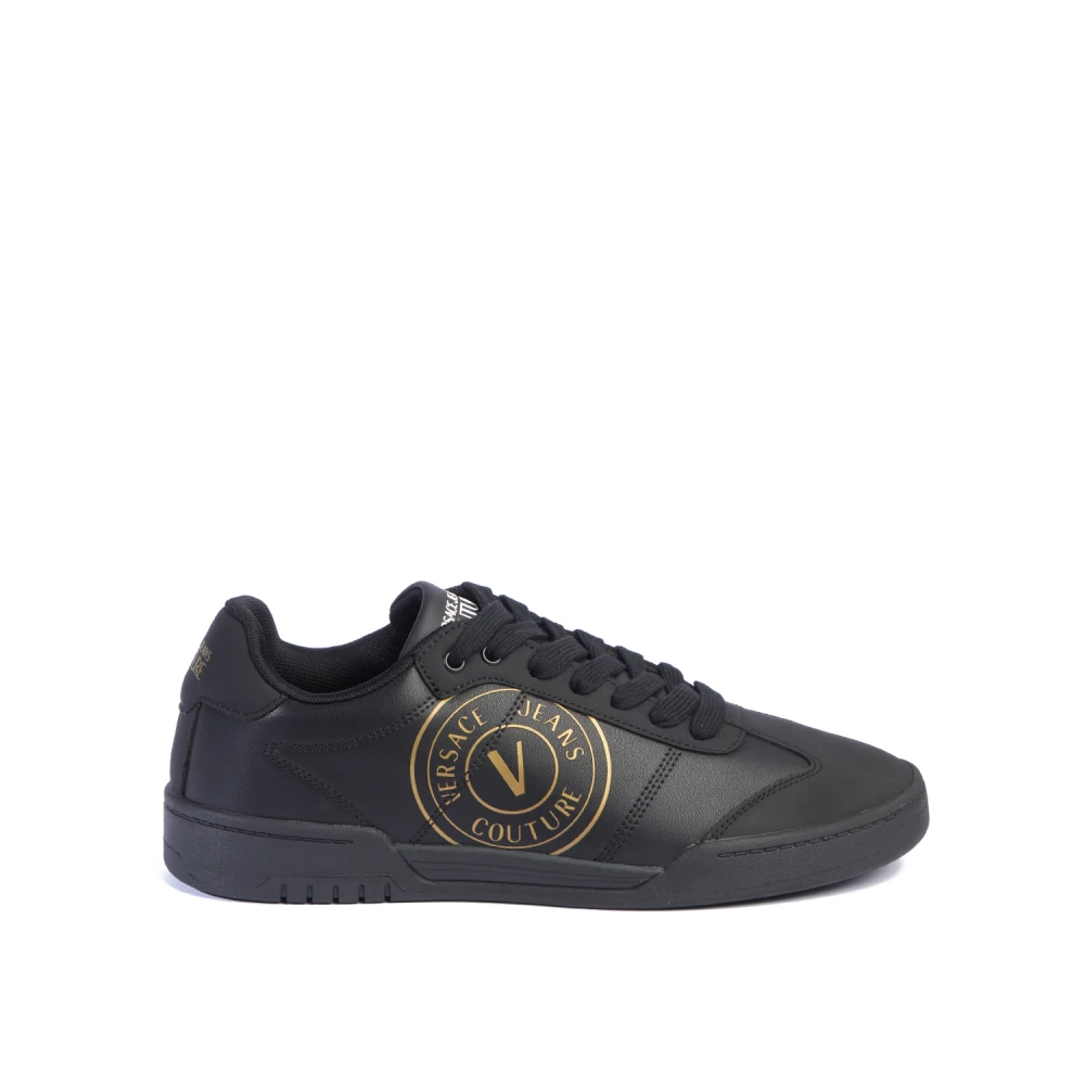 Versace Jeans Couture Brookling Sneakers V Emblem unisex Schoenen Zwart