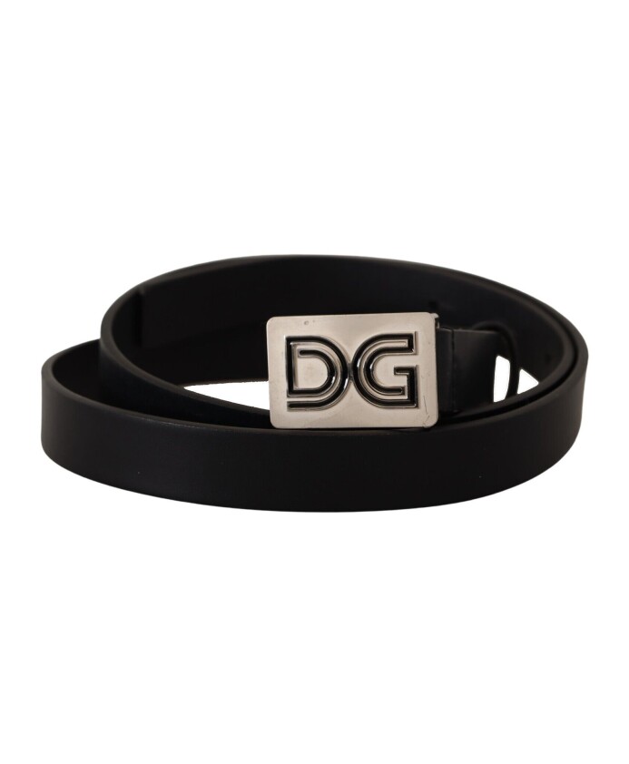 elegante-ceinture-en-cuir-noir-avec-boucle-argentee