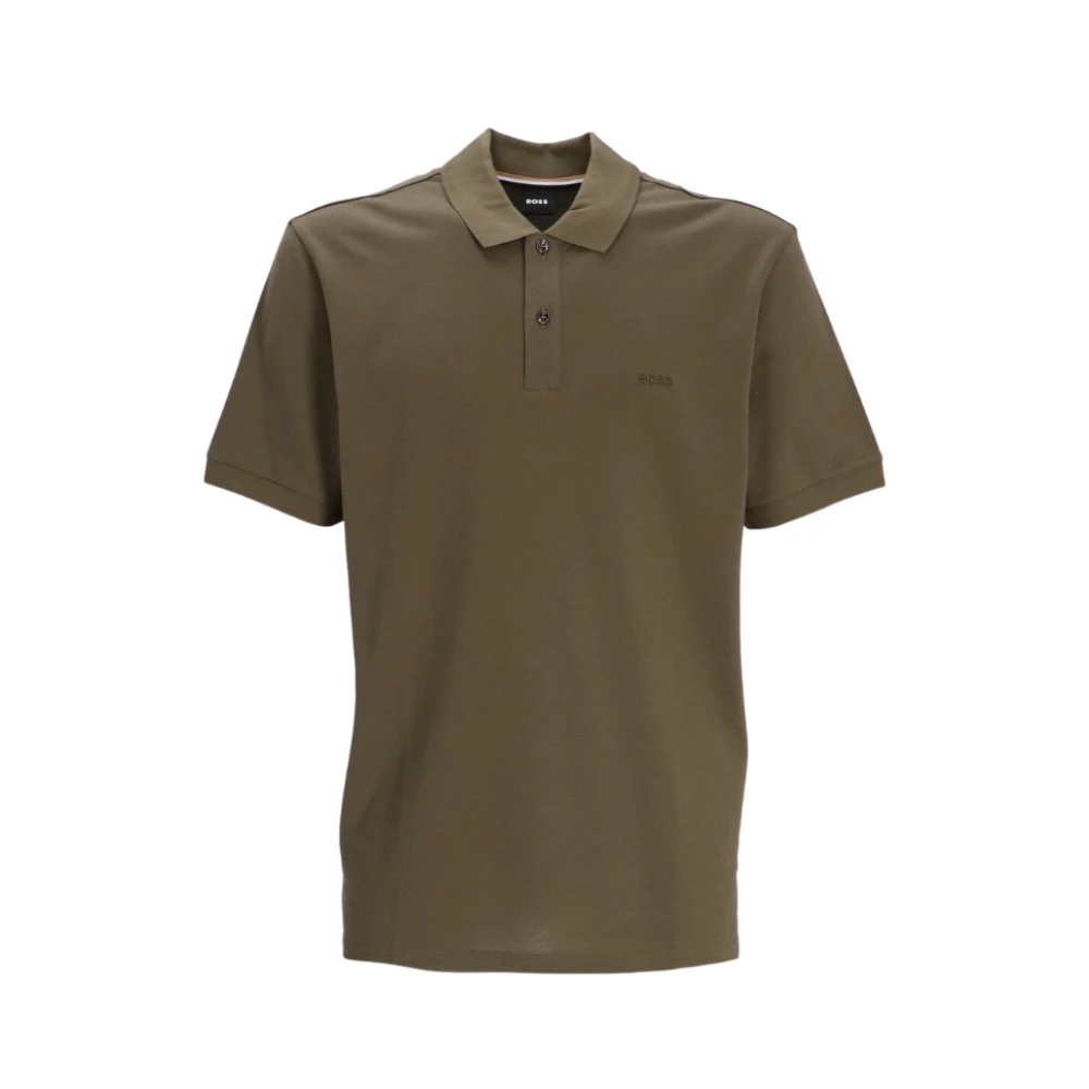 Hugo Boss Regular Fit Polo Tröja Green, Herr