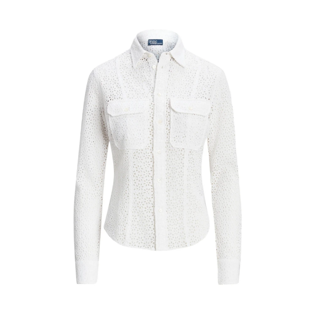 Ralph Lauren Sangallo Shirt White Dames