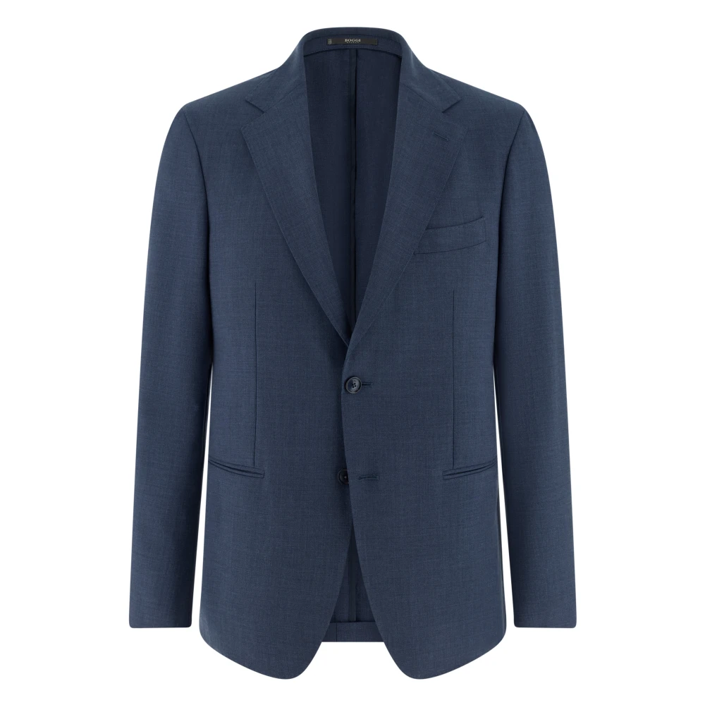 Boggi Milano Herren Blau Jacken, Sgröße: