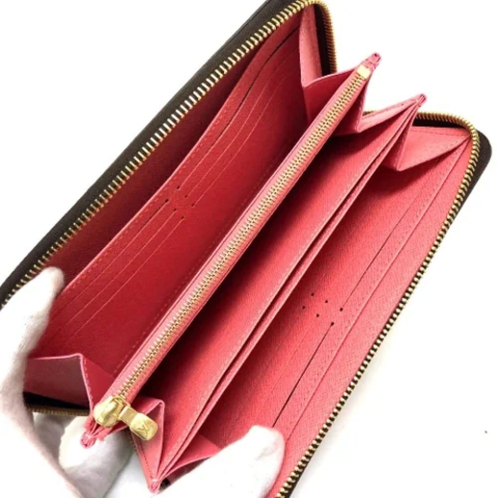 Louis Vuitton Vintage Pre-owned Canvas wallets Brown Dames