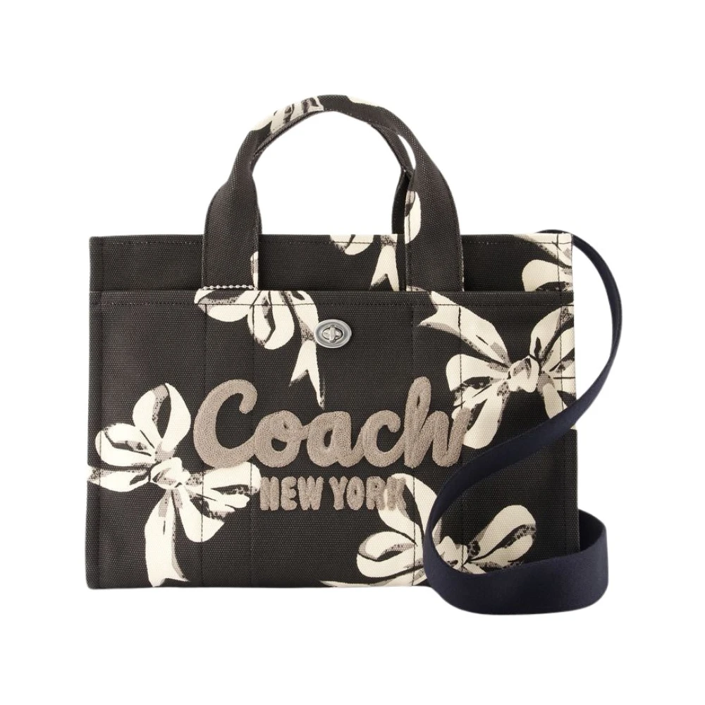 Coach Canvas Cargo Tote in zwart Black Dames