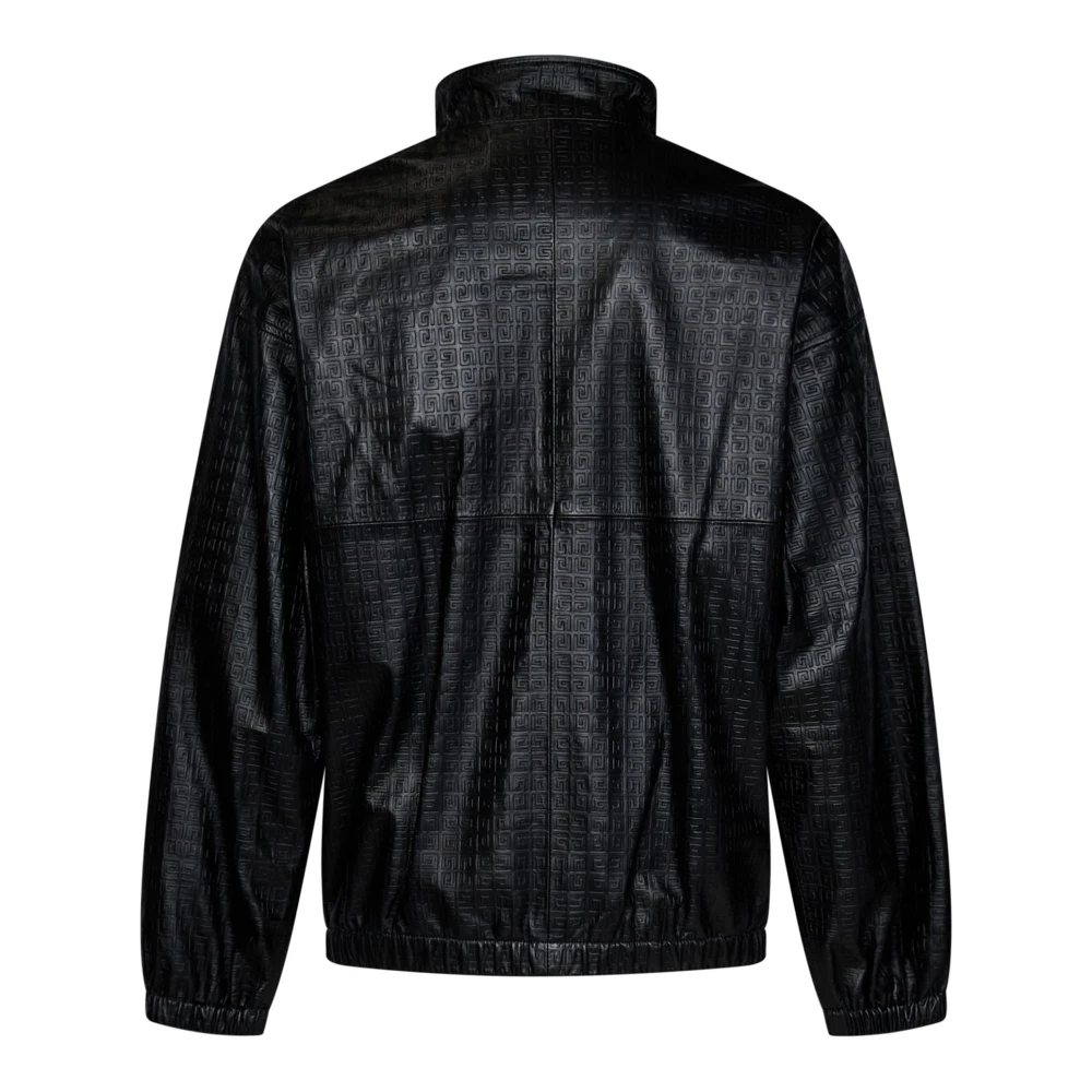 Givenchy Leren Jas Black Heren