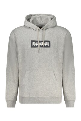 sweat-a-capuche-gris-avec-poche-centrale-et-impression