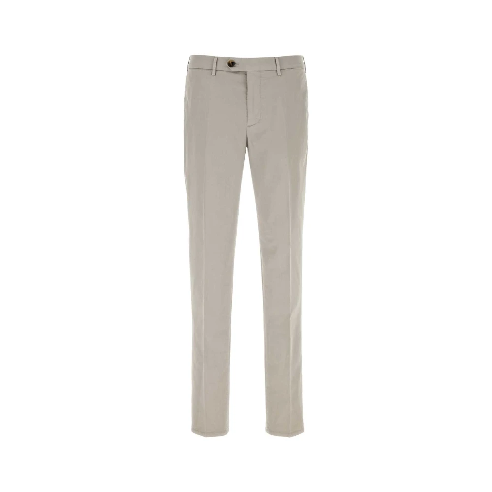 Brunello Cucinelli Uomo Grigio Pantaloni, L, New,