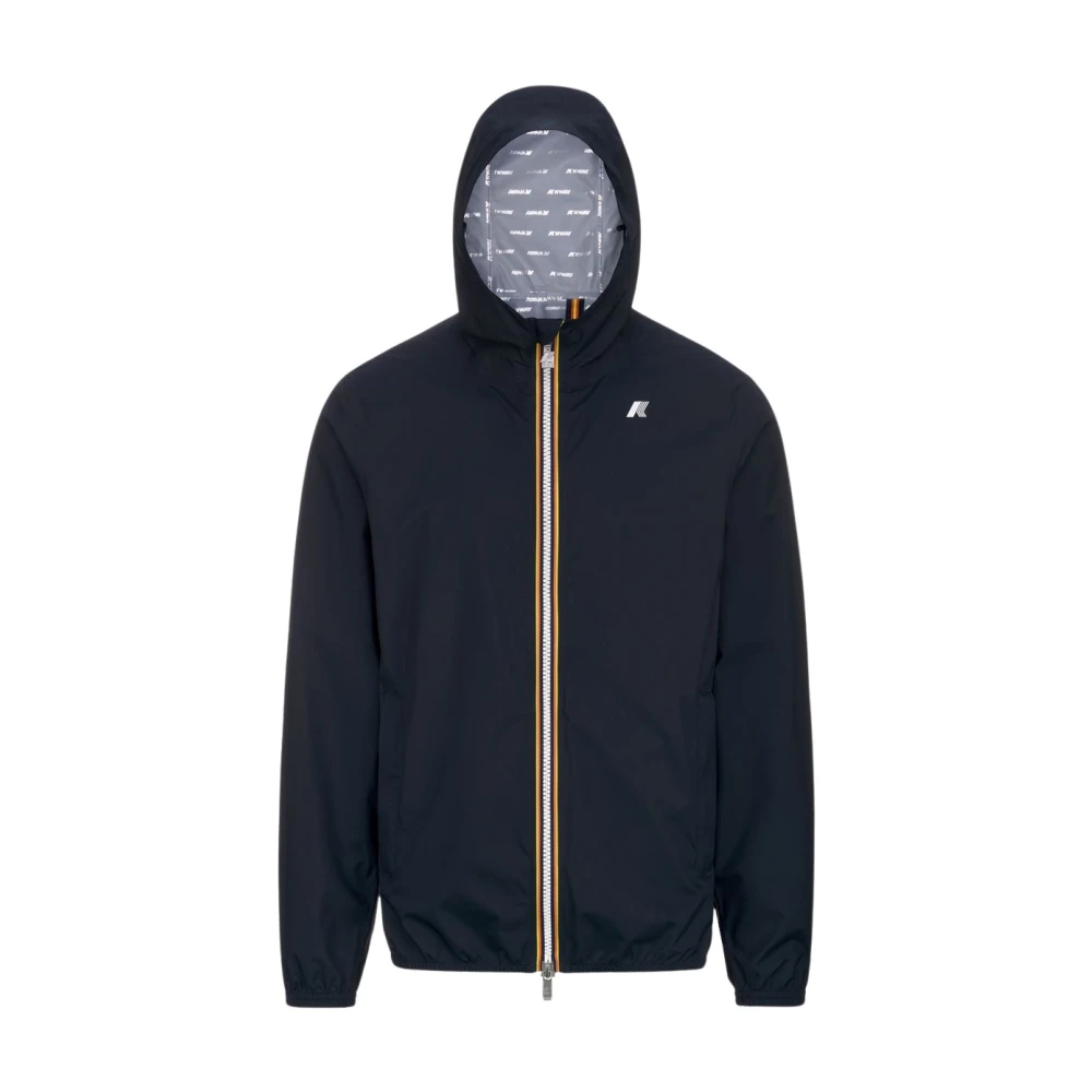 K-Way Men's Blue Jacket - Light Jackets - Xl - Jackets