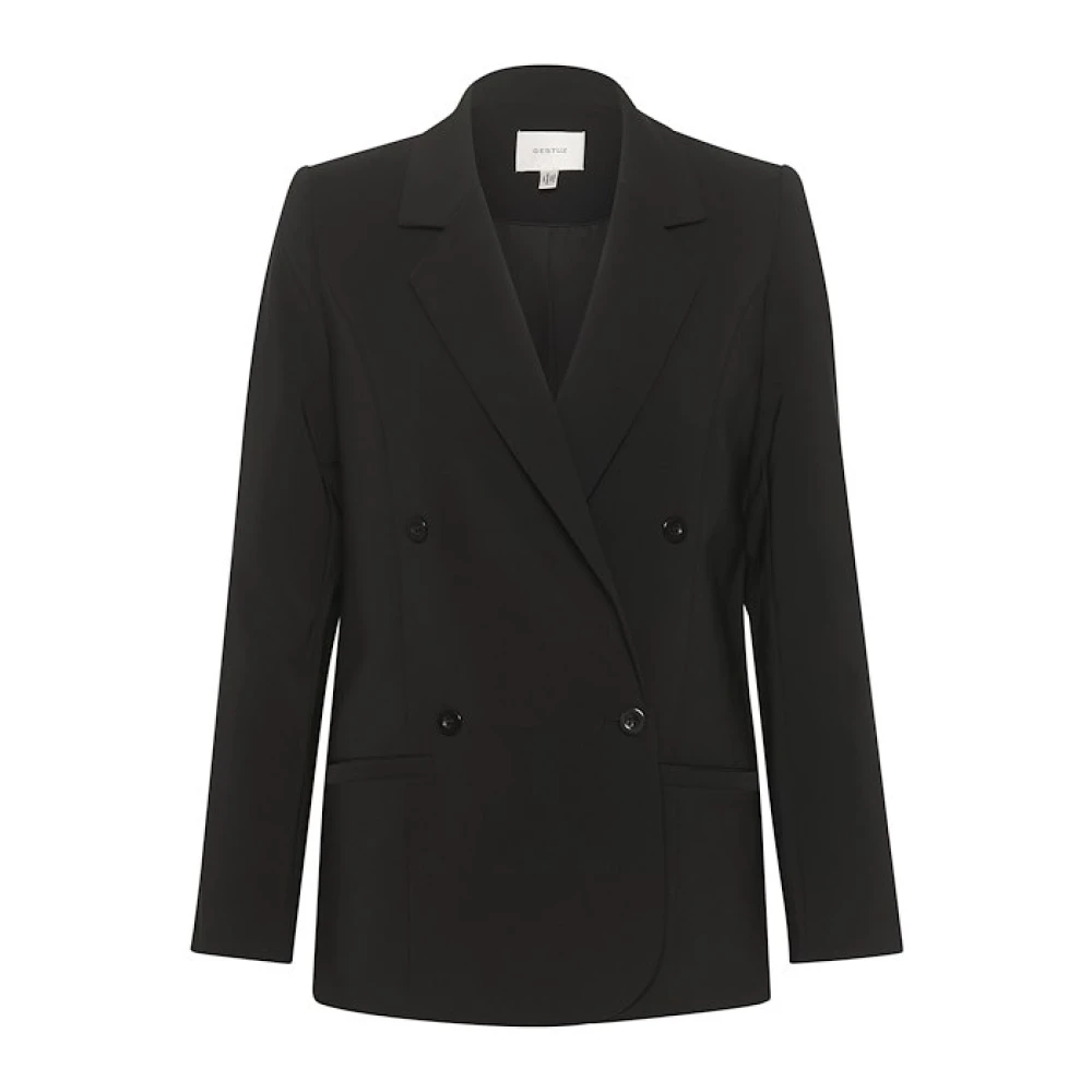Gestuz Women's Black Classic Blazer Joelle 2.0 - Blazers - L - Jackets
