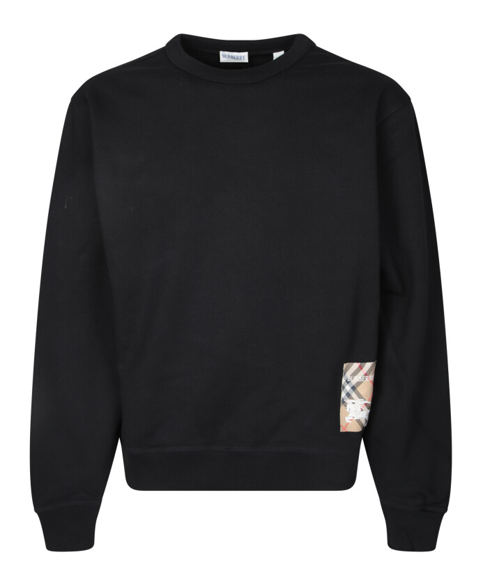black-ribbed-long-sleeve-sweatshirt