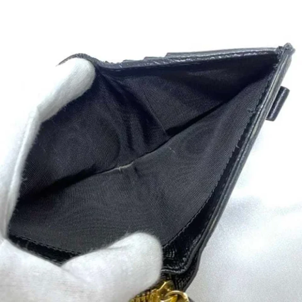 Salvatore Ferragamo Pre-owned Leather wallets Black Dames