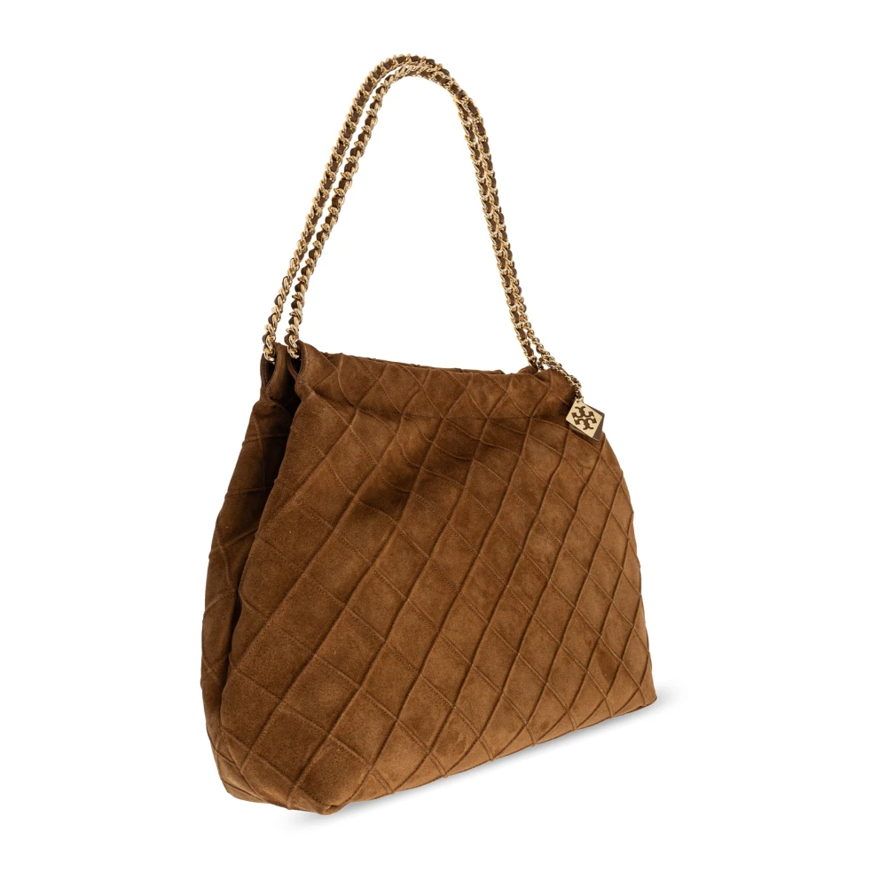 TORY BURCH Schoudertas Fleming Soft Brown Dames