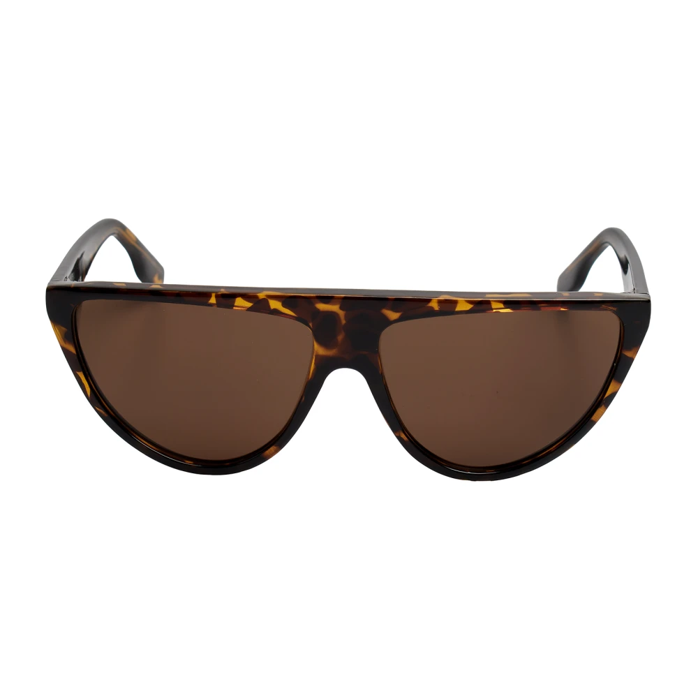 Karl Lagerfeld Women's Brown Sunglasses, One Size, Cat-Eye Sunglasses