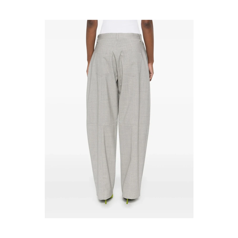 Armarium Lichtgrijze Broek met knopen Gray Dames
