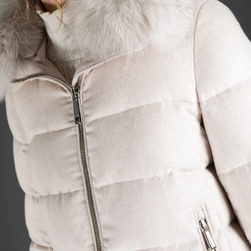 Moorer Donsjas Beige Dames