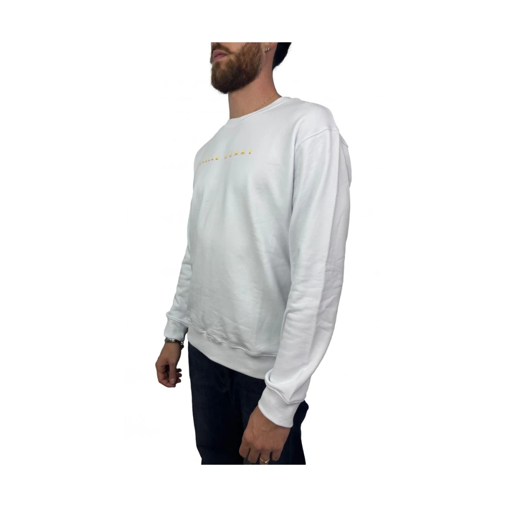 Gaëlle Paris Katoenen Sweatshirt White Heren