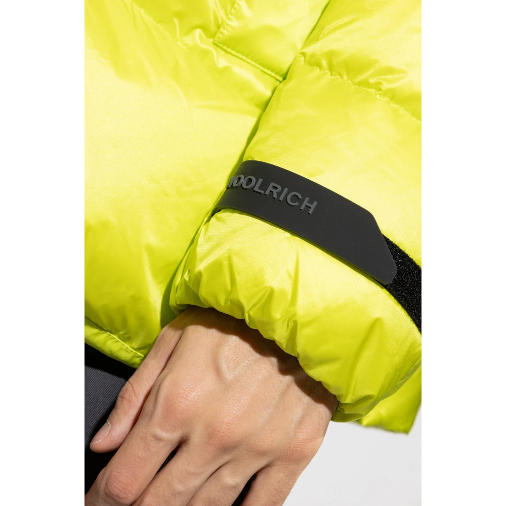 Woolrich Donsjack Yellow Heren