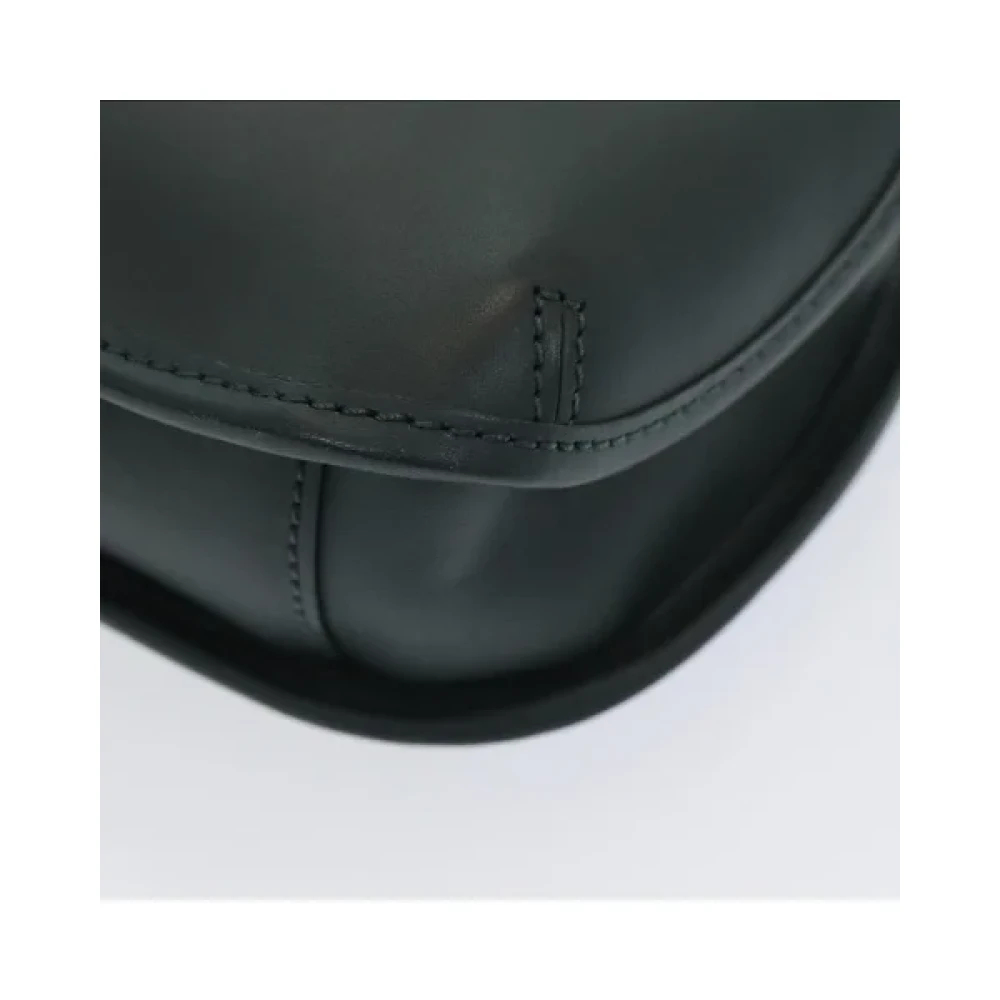 Coach Pre-owned Leather handbags Green Dames