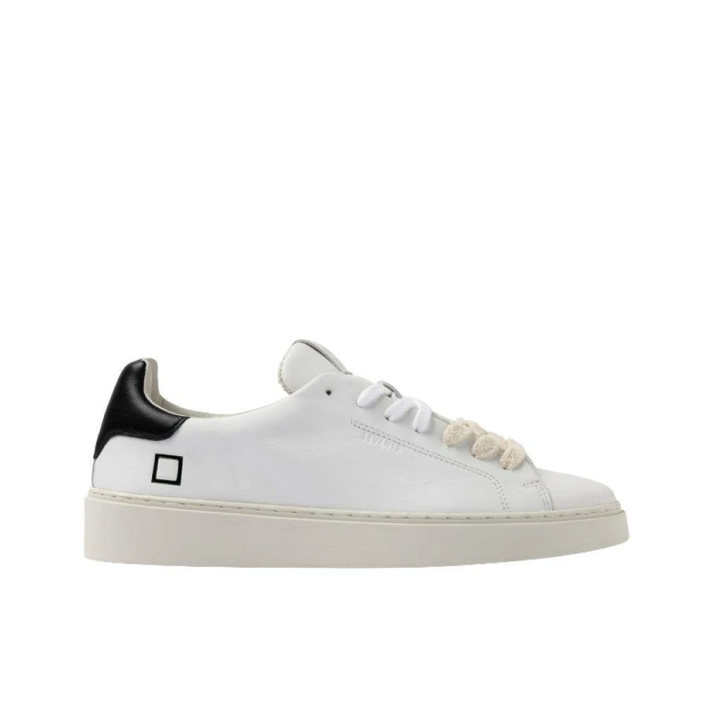 D.a.t.e. Men's White Sneakers, 9 Uk, Levante Trainers