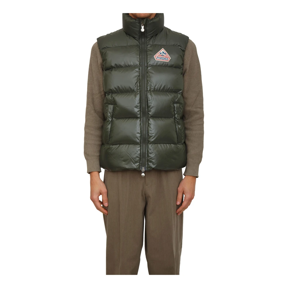 Pyrenex Unisex Verde Gilet John - Immagine 3