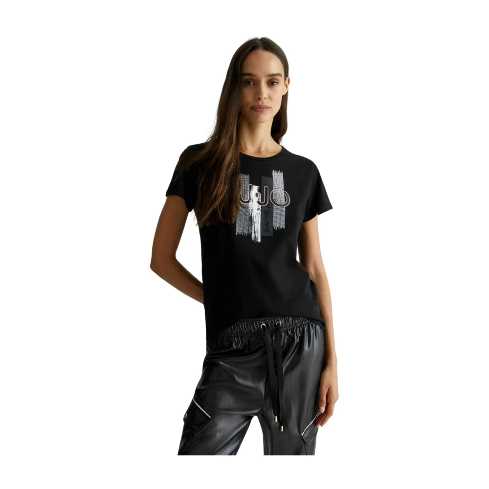 Liu Jo Klassiek T-shirt Black Dames