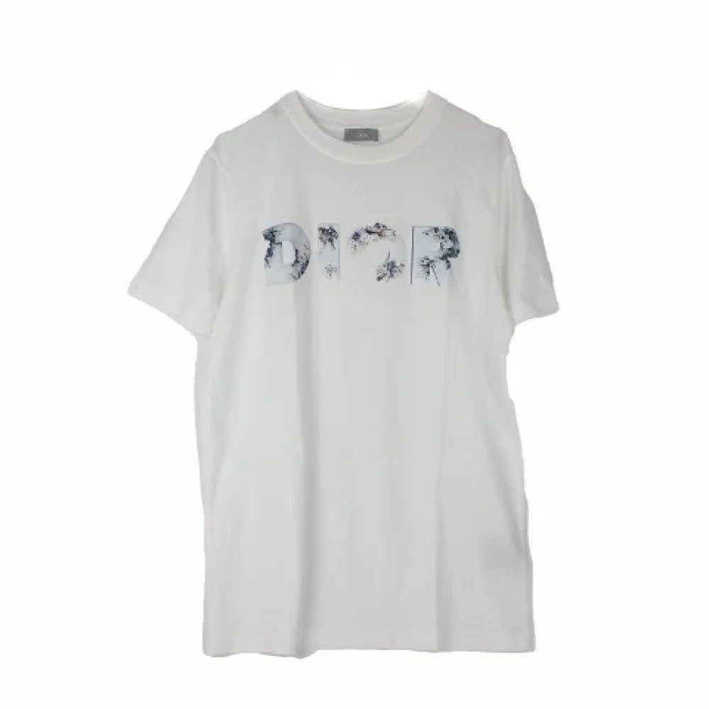 Dior Vintage Pre-owned Cotton tops White Dames