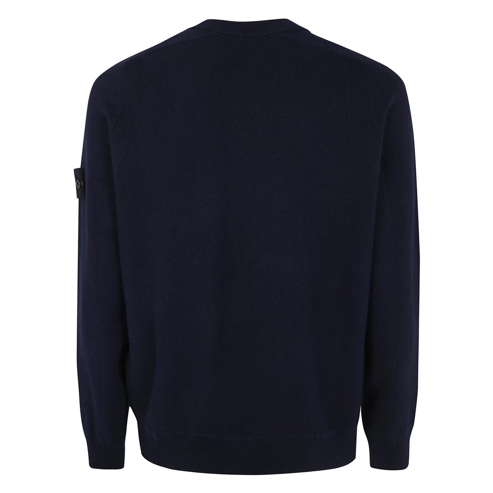 Stone Island Casual Gebreide Trui Black Heren