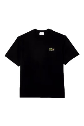 tee-shirt-noir-oversize-avec-crocodile