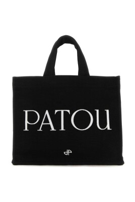black-canvas-tote-shopping-bag
