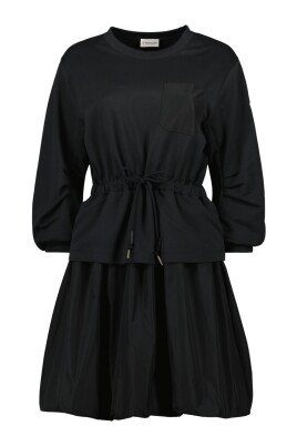 bi-material-dress