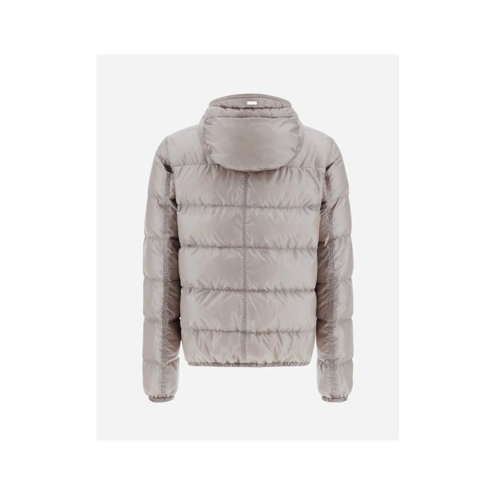 Herno Ultralight Nylon Cappa Jas Beige Dames