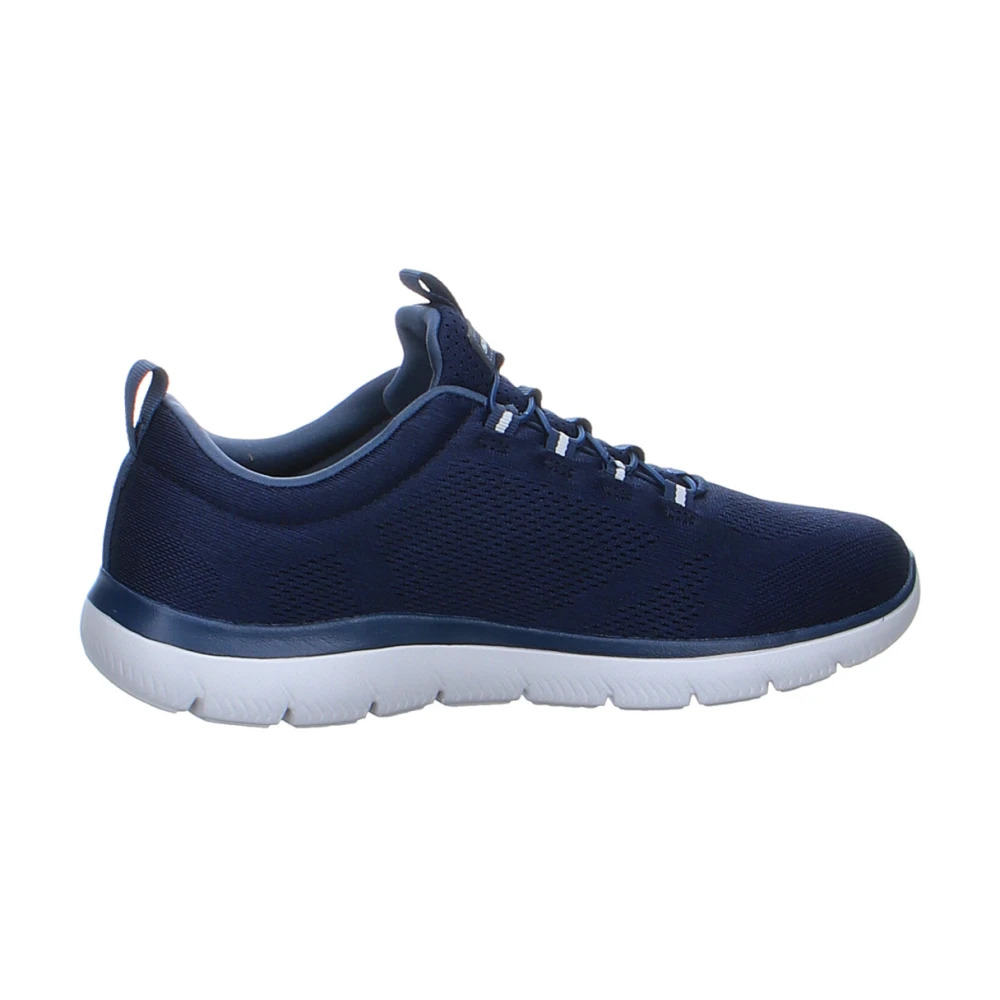 Skechers Lace-up Sneaker Heren Schoenen Blauw