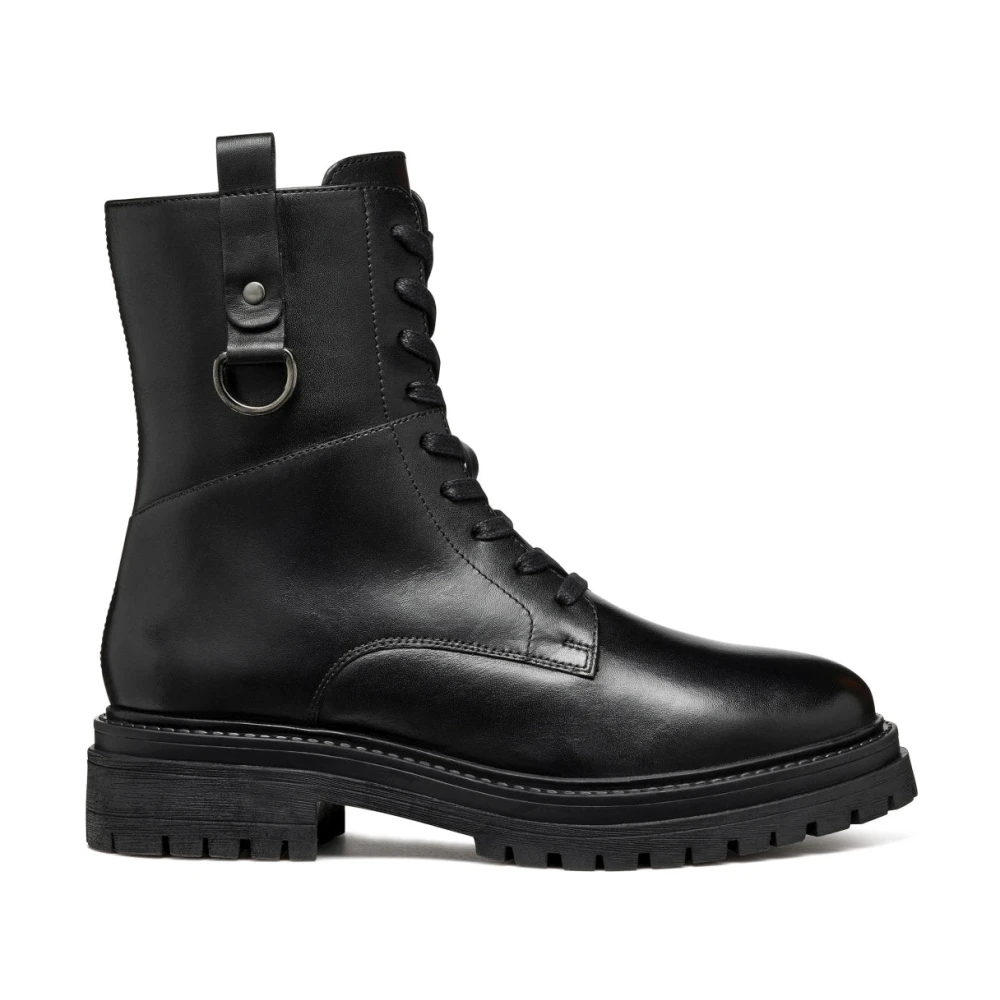 Geox Svart Ankelstövlar