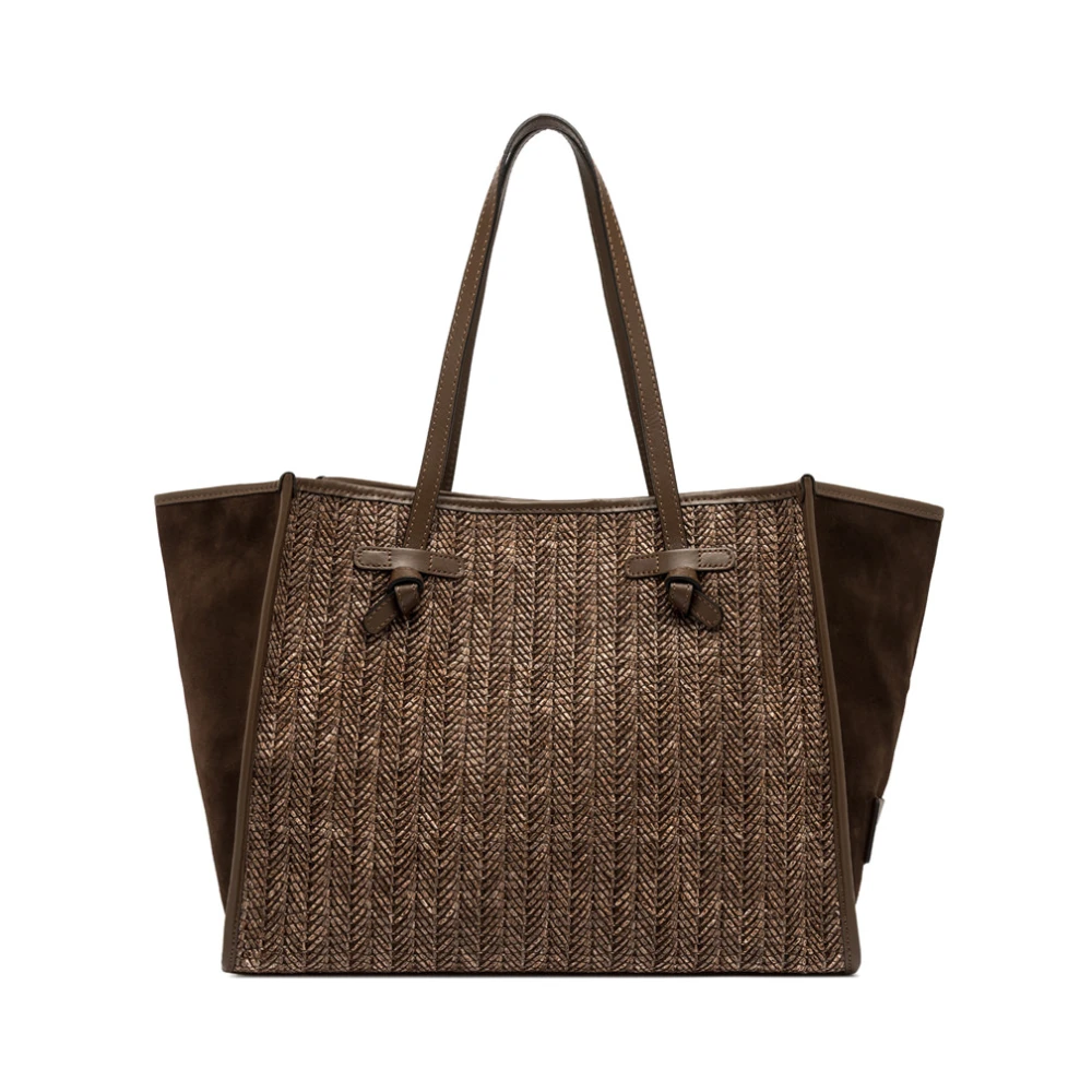 Gianni Chiarini Women's Brown Shopping Bags, One Size, Marcella Tote Bag