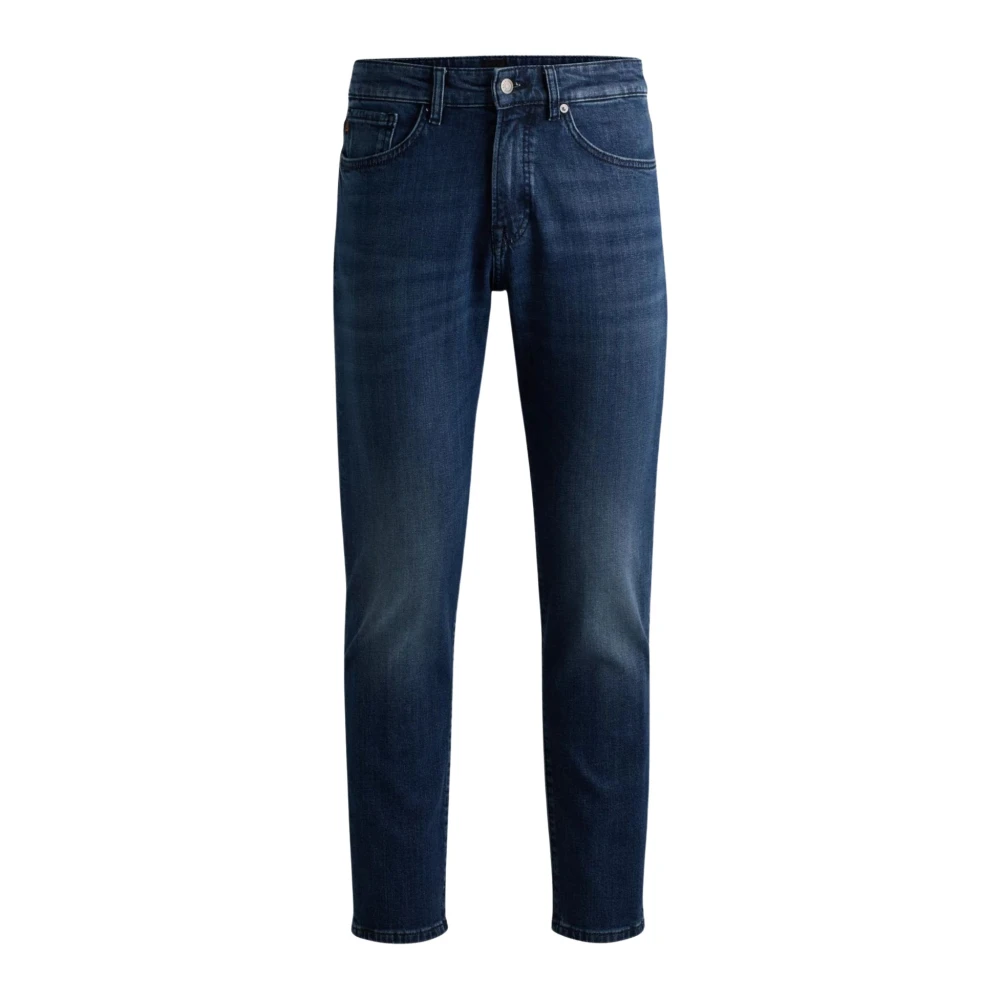 Hugo Boss Heren Denim Jeans Moon Style Blue Heren