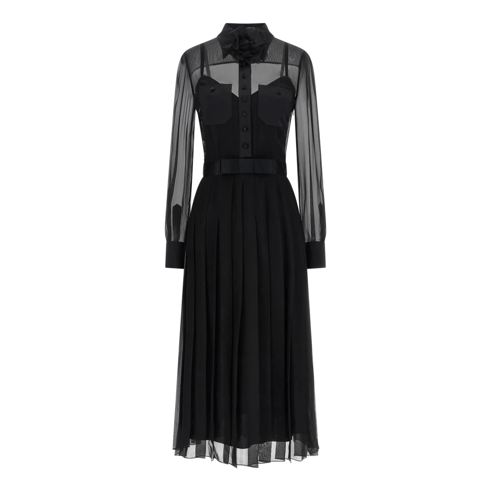 Dolce & Gabbana Black Dresses - Female - Shirt Dresses - M - Dresses