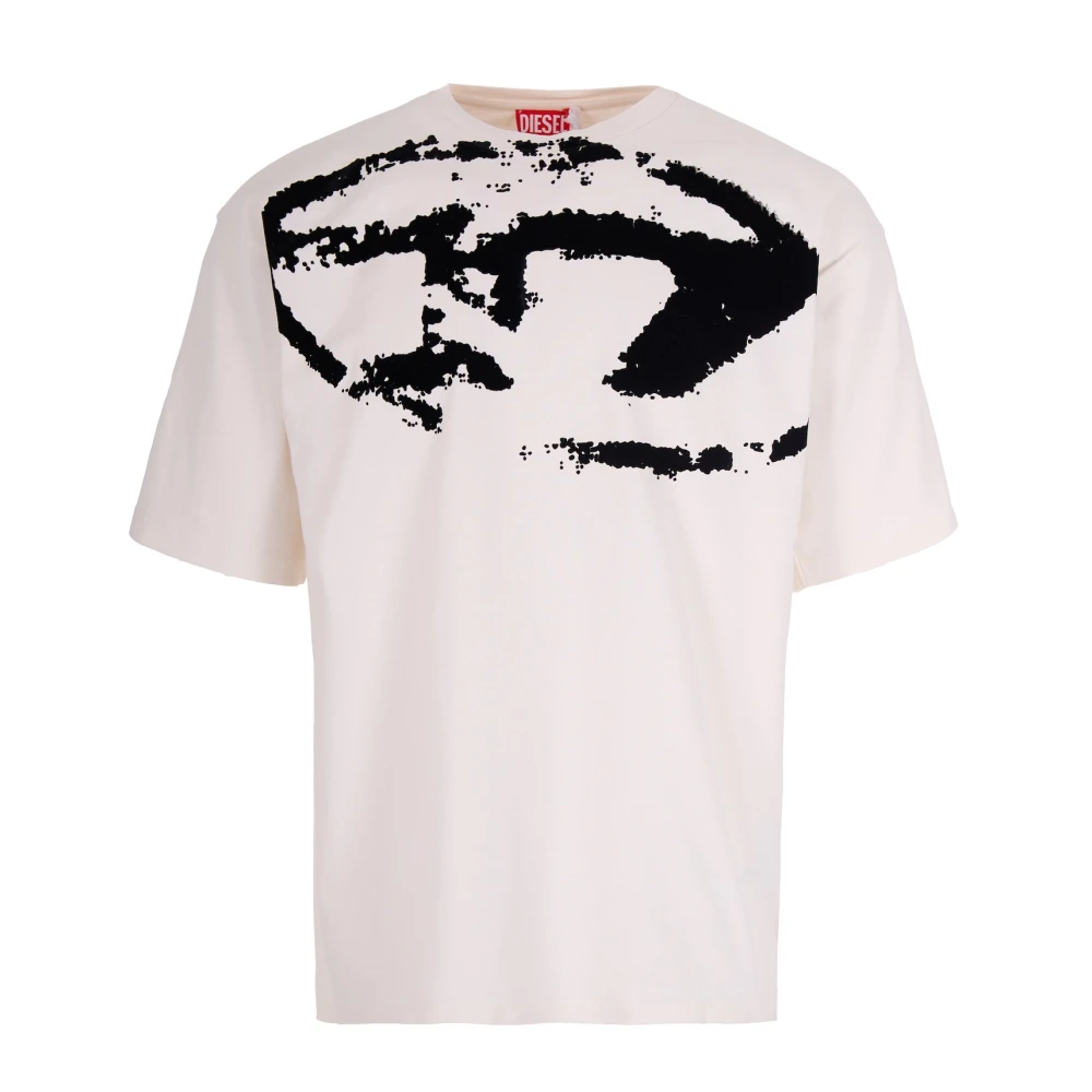 Diesel Hombre Blanco Camisetas, Talla: M