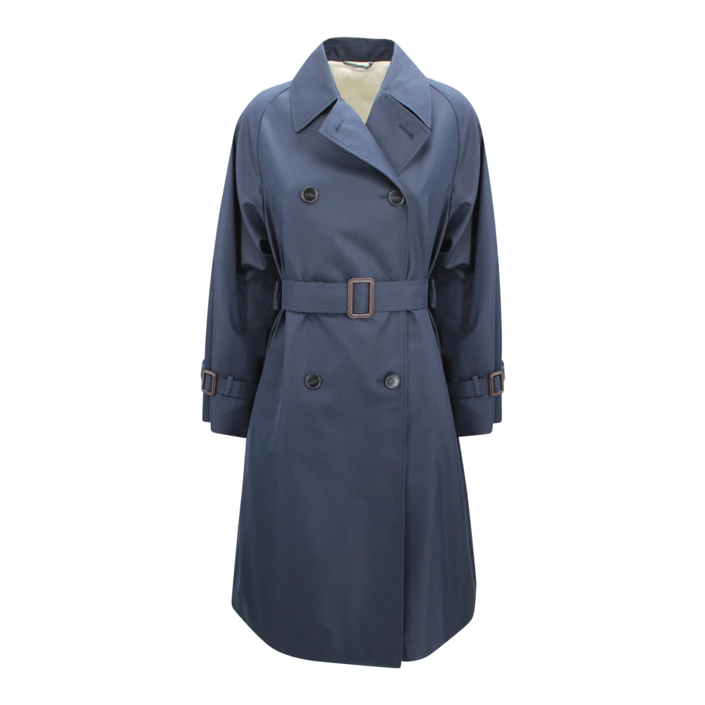 Weekend Max Mara Women's Blue Canasta Trench - Trench Coats - Xs - Coats