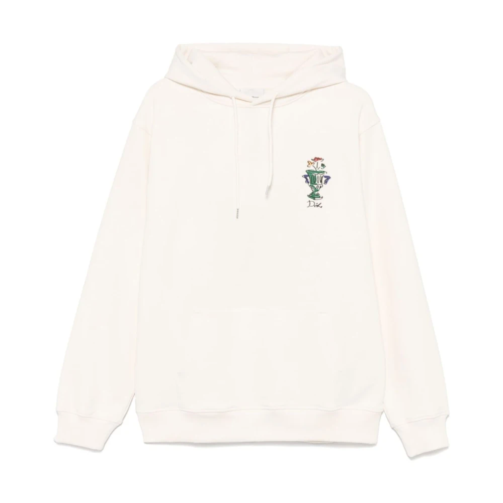Drole de Monsieur Beige Hoodie met Zak Beige Heren