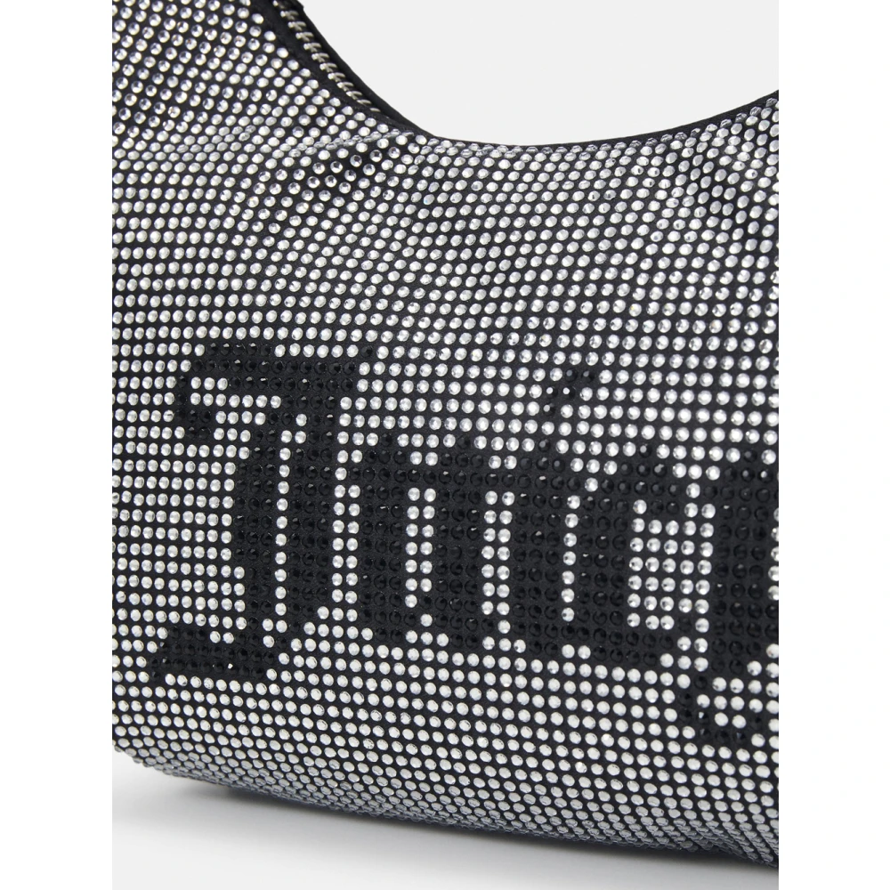 Juicy Couture Zilveren Hazel Small Handtas met Sierstenen Gray Dames