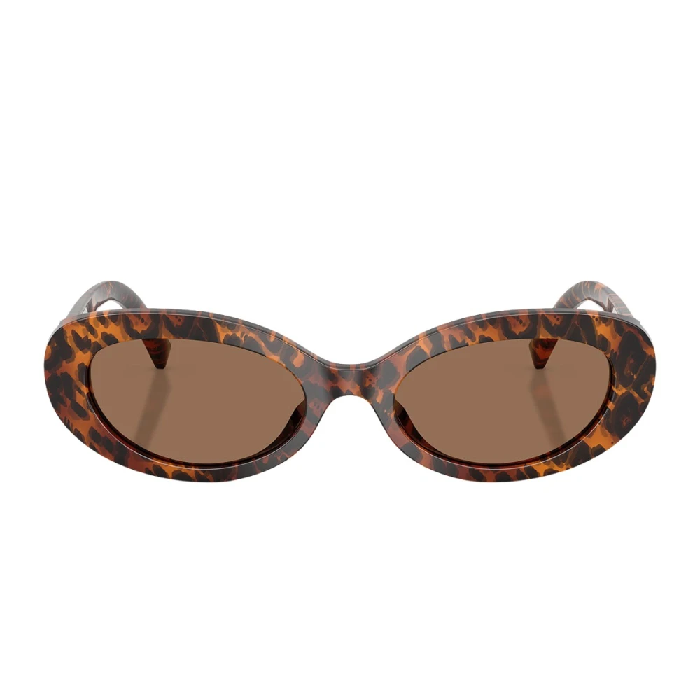 Dolce & Gabbana Unisex Brown Sunglasses, 53 Mm, Oval Sunglasses