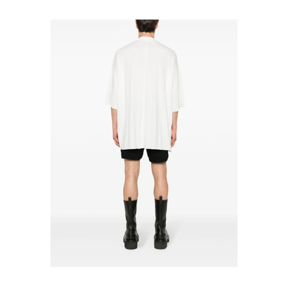 Rick Owens Moderne Tommy TEE 0811 T-shirt White Heren