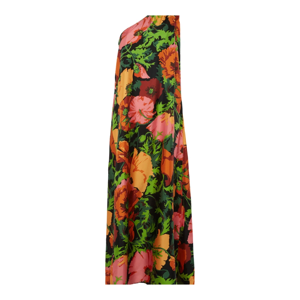 La DoubleJ Eénschouder Roy Jurk Multicolor Dames